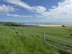 Looking over West Fleet towards Chesil Beach